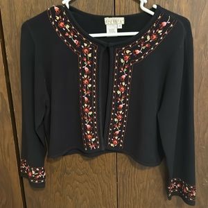 Cropped cardigan